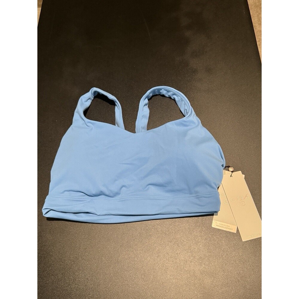 Calia Inspire Medium Support Sports Bra Lavender Blue Women’s XS NWT Free Ship